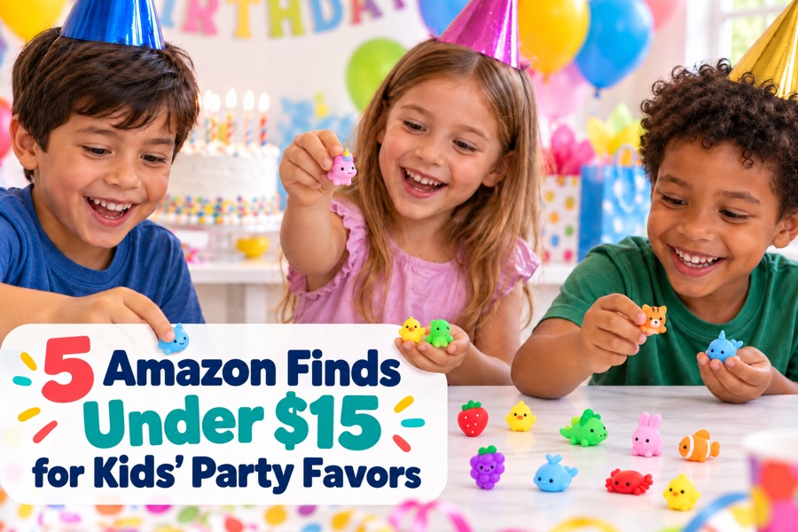5 Amazon Finds Under $15 for Kids' Party Favors