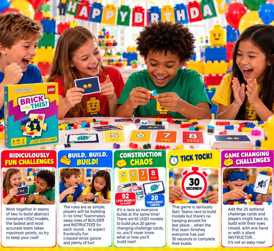 Brick Like This LEGO Party Game