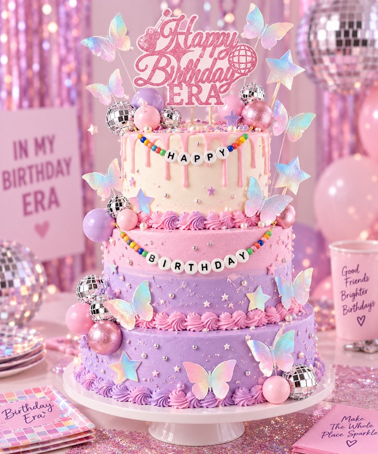 Happy Birthday Era cake topper