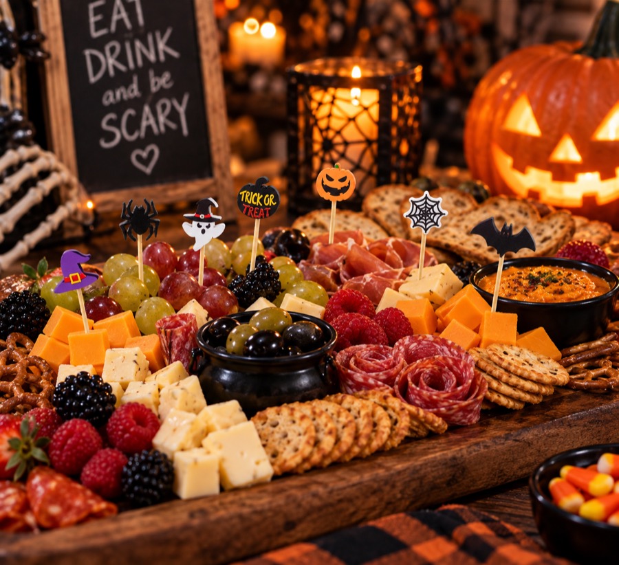Halloween Cocktail Picks and Food Toppers