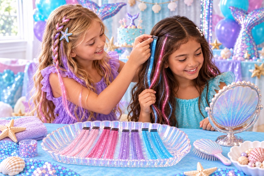 Mermaid Hair Tinsel Kit