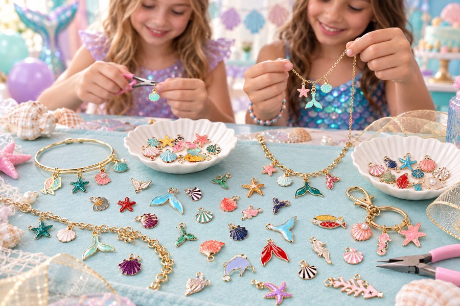 Ocean Themed Sea Charms