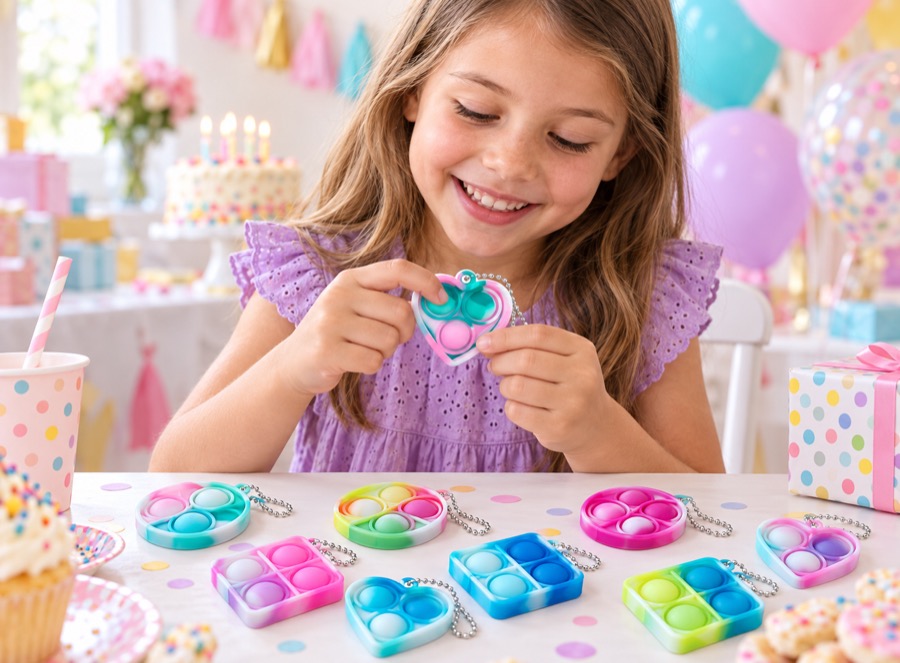 Pop It Keychains