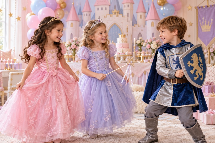 Princess and Knight Birthday Party