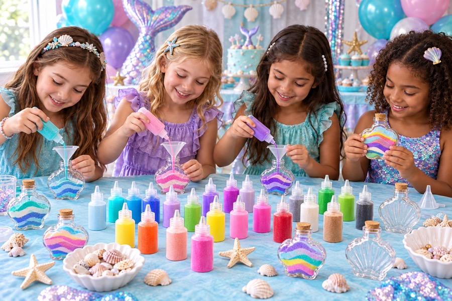 Colored Sand Art Bottle Craft Kit