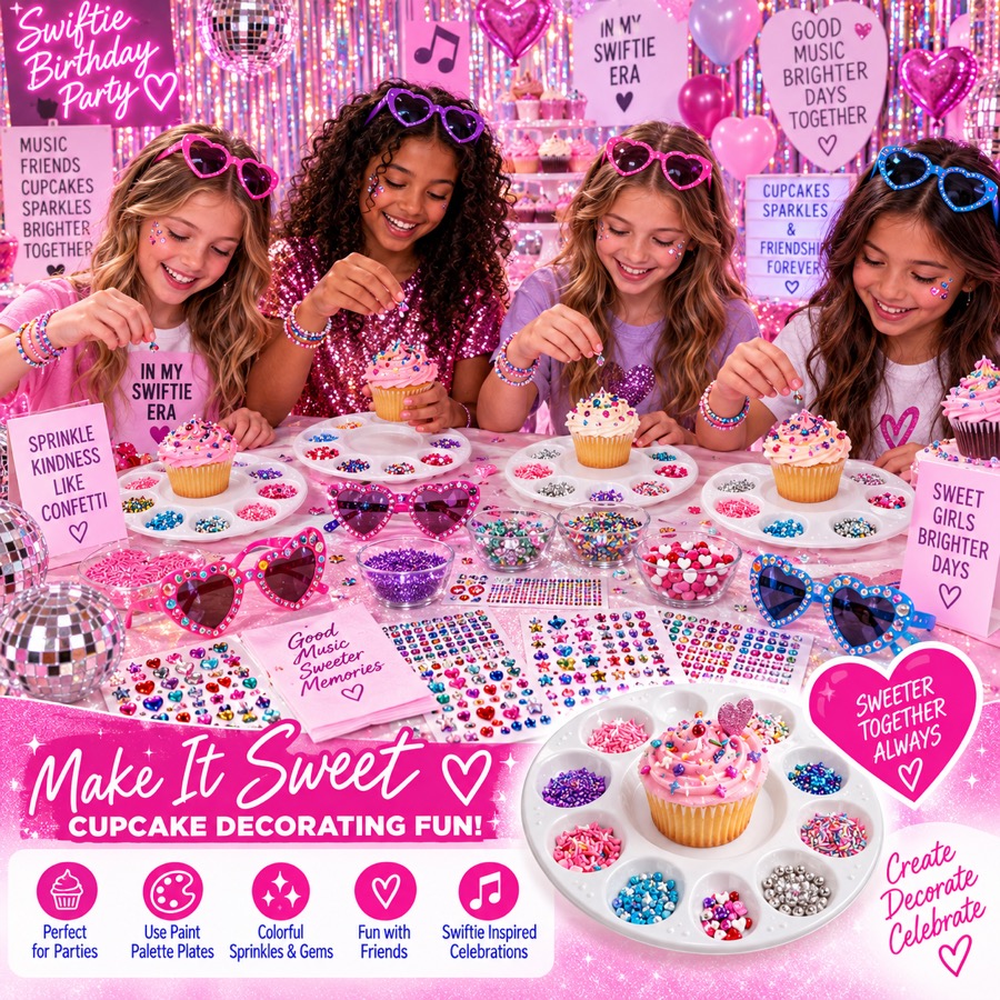 DIY Cupcake Decorating Palettes