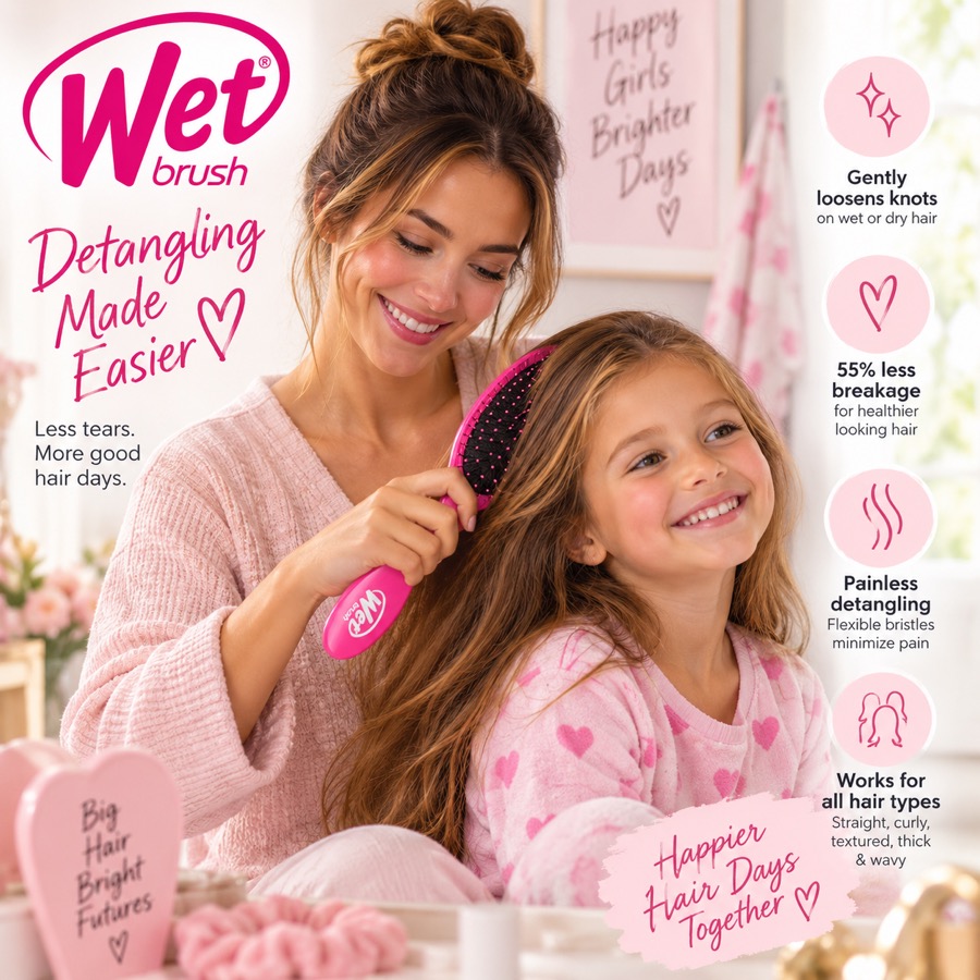 Wet Brush detangling hairbrush